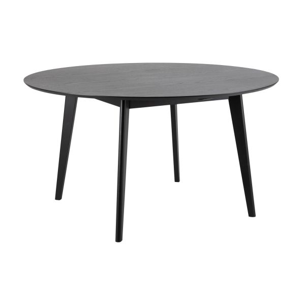 Söögilaud ROXBY D140xH76cm, must