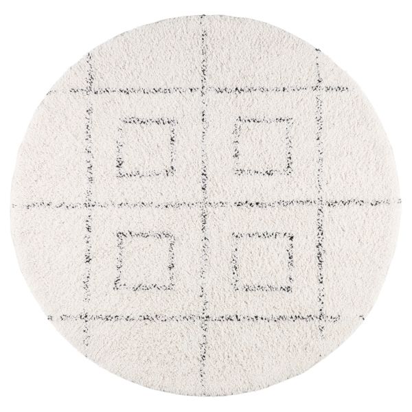 Rug FanniK AURA D100cm, white