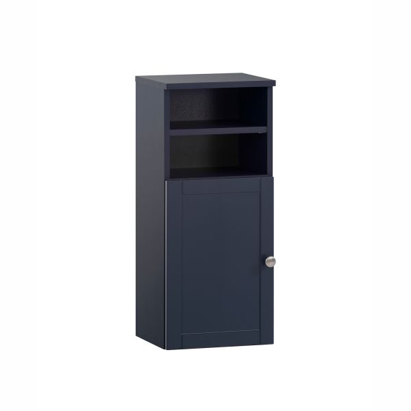 Bathroom cabinet JESPER 30x25xH70cm, dark blue