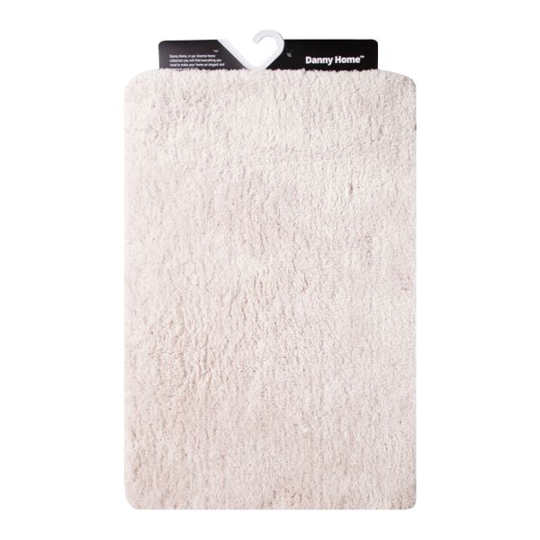 Bathroom rug TORINO 60x90cm, light beige