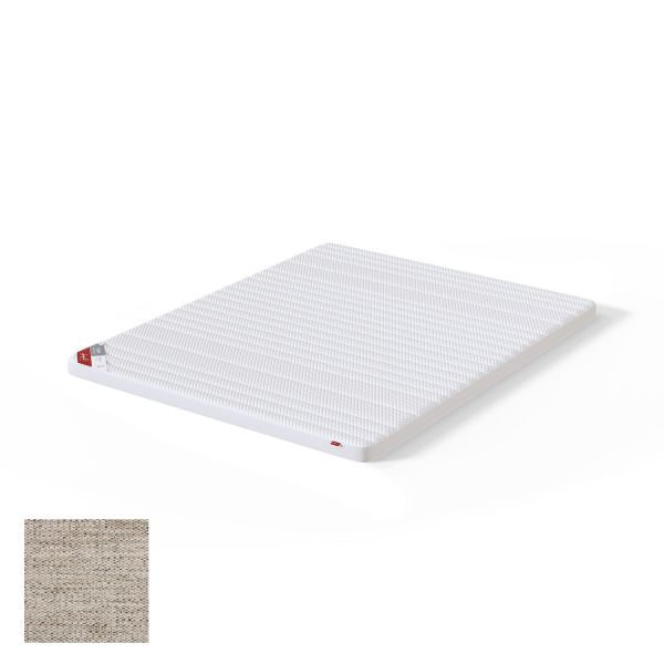 Top mattress TOP LATEX LUX VERANO 140x200cm, light beige