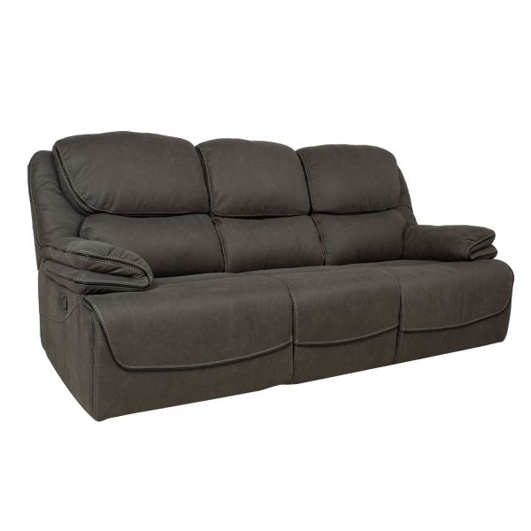 Diivan GORDY 3-kohaline manuaalne recliner, hall