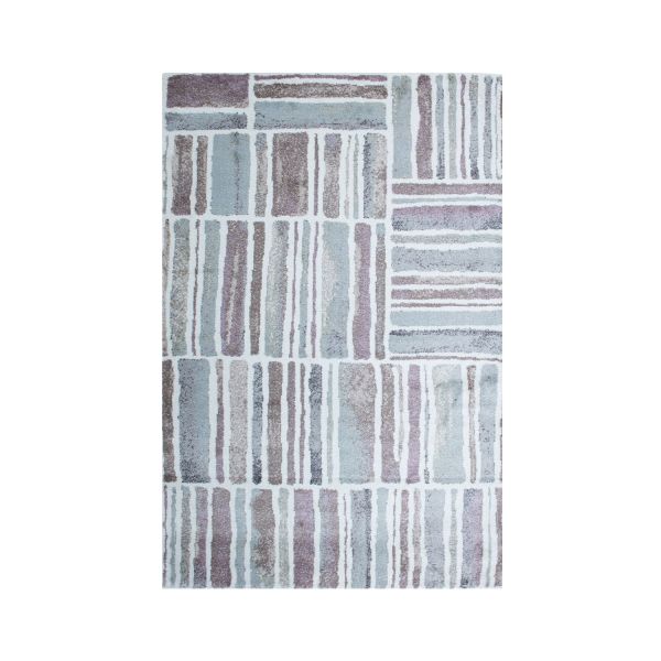 Carpet SANFORD-4, 100x150cm, blue/purple