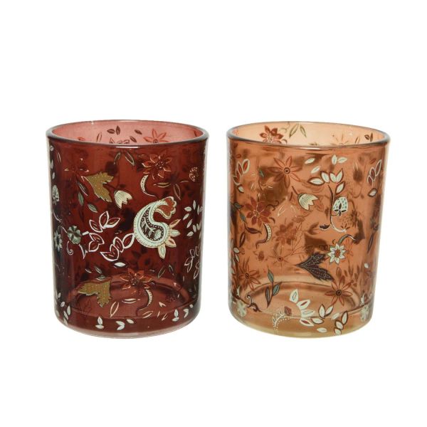 Küünlahoidja FAIRY TALE D7xH8cm, mix