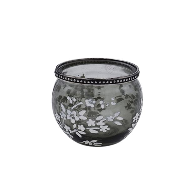 Küünlahoidja SAKURA H8,5cm, hall