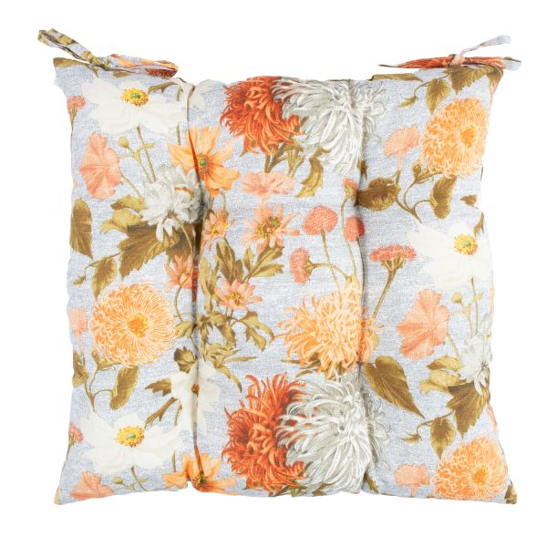 Cushion for chair LONETA 40x40cm, flowers