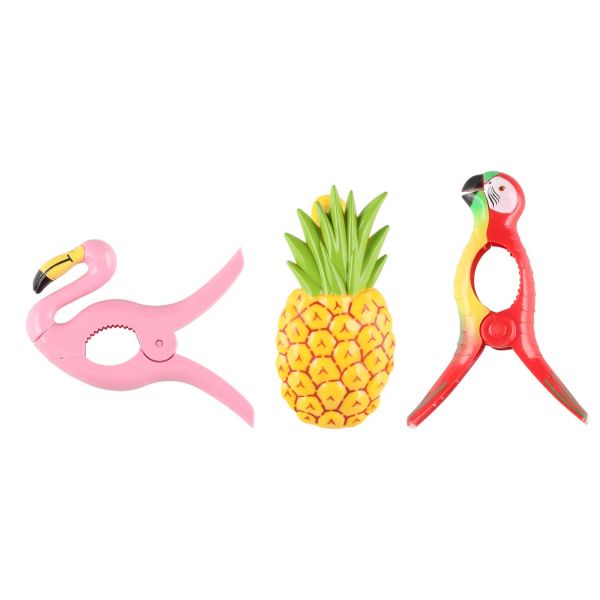 Rätikuklambrid BEACH TOWEL 2tk, mix