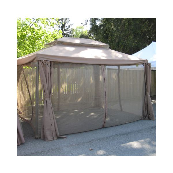 Комплект противомоскитных сеток для беседки LEGEND 2,91х2,91м, бежевый