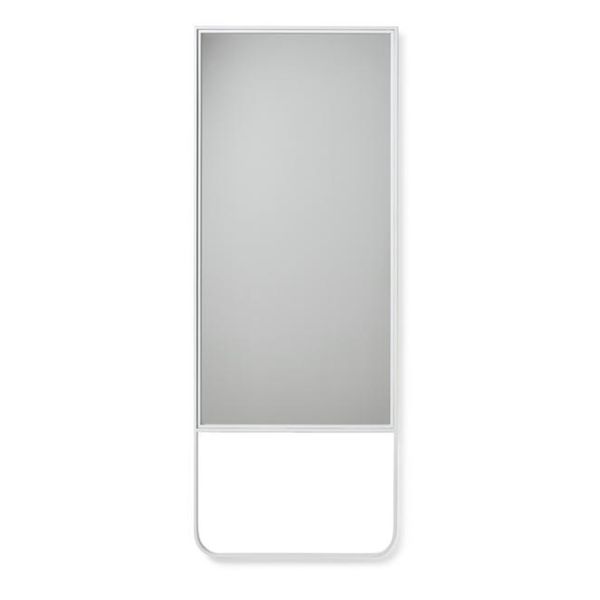 Mirror ELLY WHITE, 60x160cm, white frame
