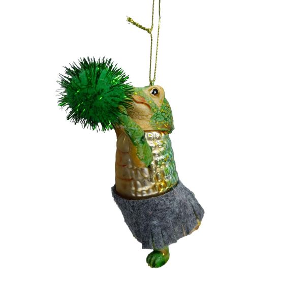 Jõuluehe JOY CROCODILE 10.5cm, klaas