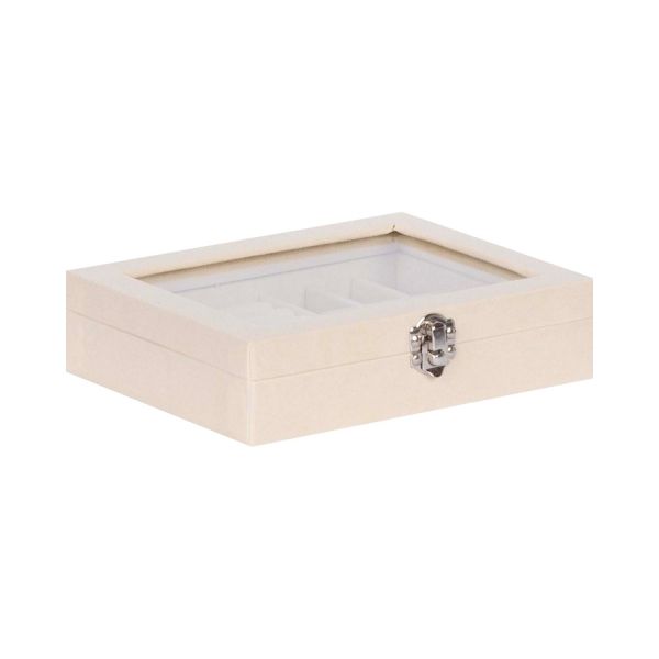 Jewelry box SEZANE 20x15x4.5cm, white