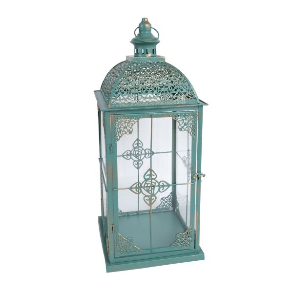 Lantern ROME H54cm, green