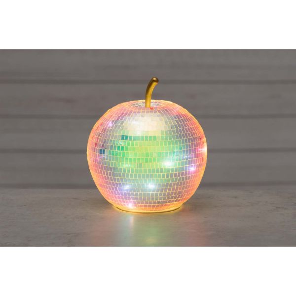 LED-valgusti APPLE H17.5cm värviline, taimer 6h