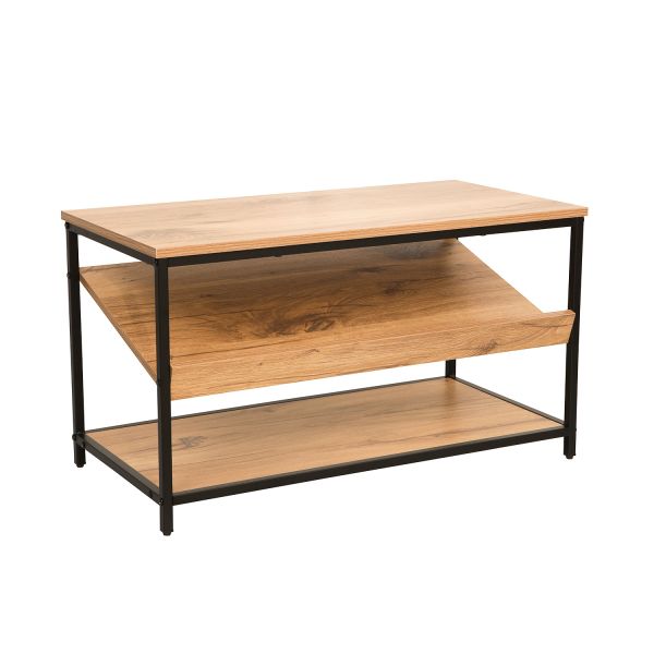 Jalatsiriiul DIMITRA 80x40xH45cm, rustik/must