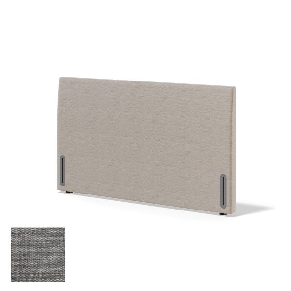 Headboard RED/BLACK DIONE MANGO 180cm, light grey