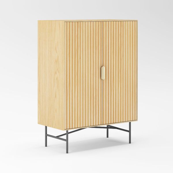 Kapp BASSEL 80x40xH110cm, 3D melamiin