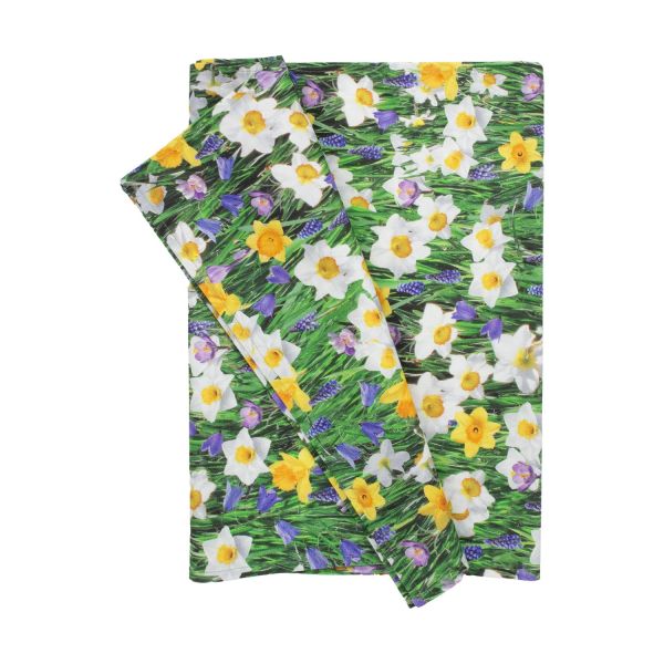 Table mat HOLLY 43x116cm, spring flowers