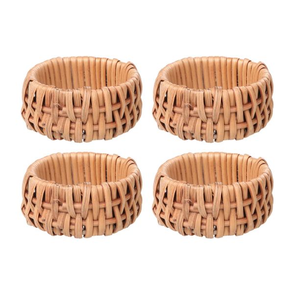 Napkin ring FanniK HOME STORIES 4tk rattan