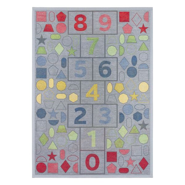 Carpet TÄHEMAA 100x160cm, silver