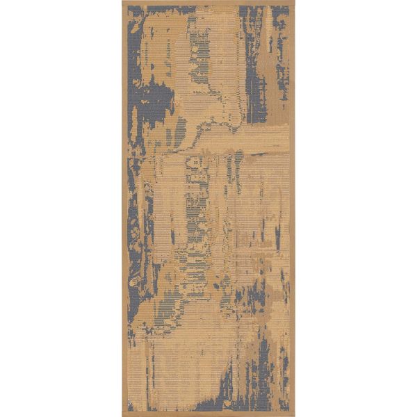 Carpet NEDREMA 100x240cm, gold