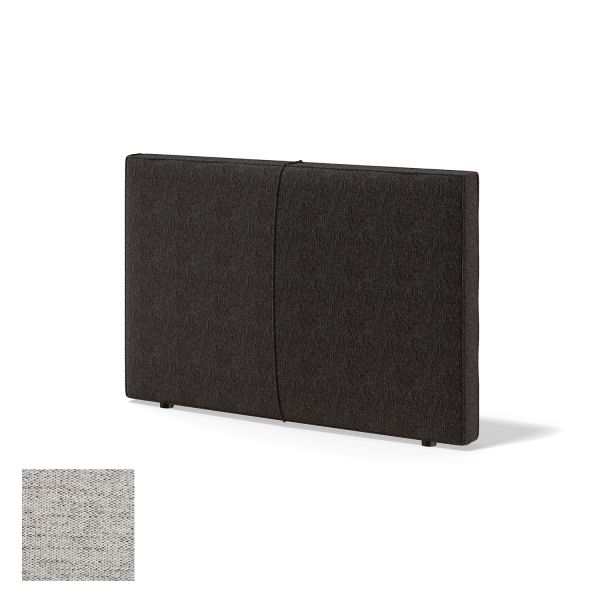 Headboard RED/BLACK PILLOW VERANO 120cm, light grey