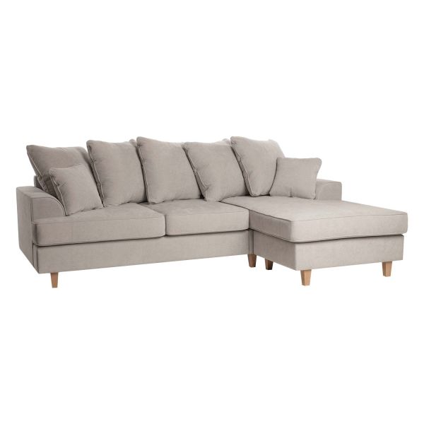 Corner sofa JAMAICA light grey
