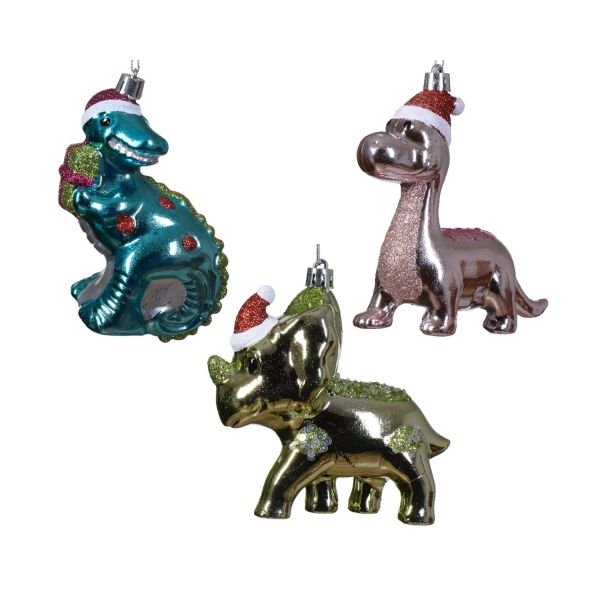 Jõuluehe GLOW DINO 11cm, mix
