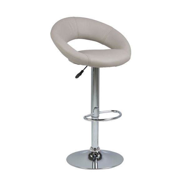 Bar stool PLUMP taupe