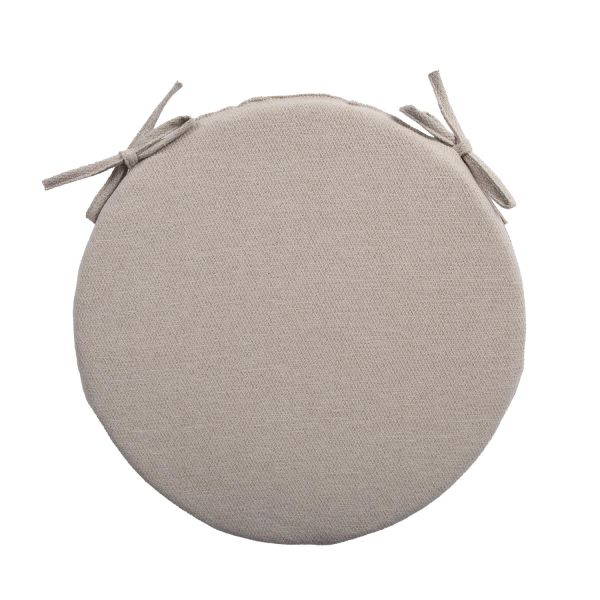 Cushion for chair SIMPLE BEIGE D38x2,5cm