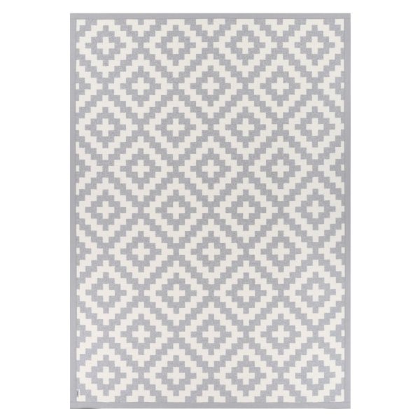 Ковёр VIKI 70x140см, серебряный