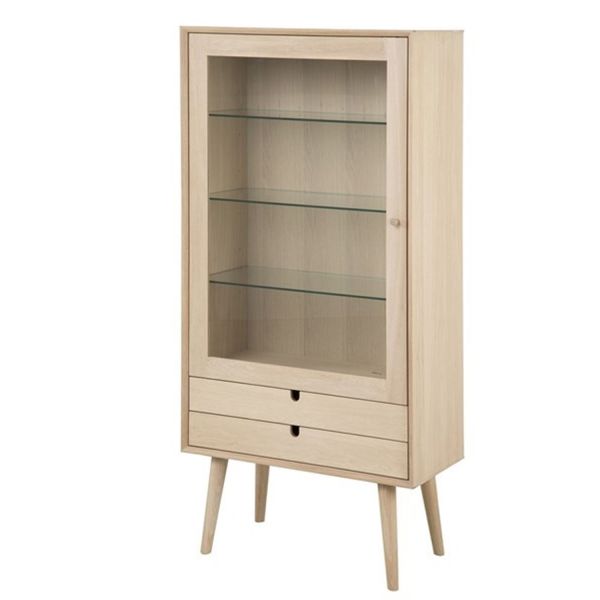 Vitriinkapp CENTURY 72x36xH143,2cm, tamm