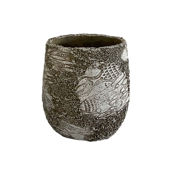 Lillepott SUNNY CORAL D24xH29.5cm, beež