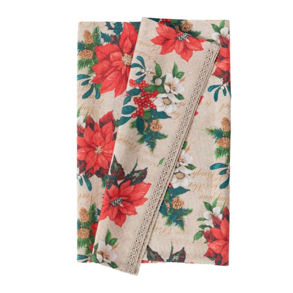 Linik WINTER FLOWERS 43x116cm, jõulutähed