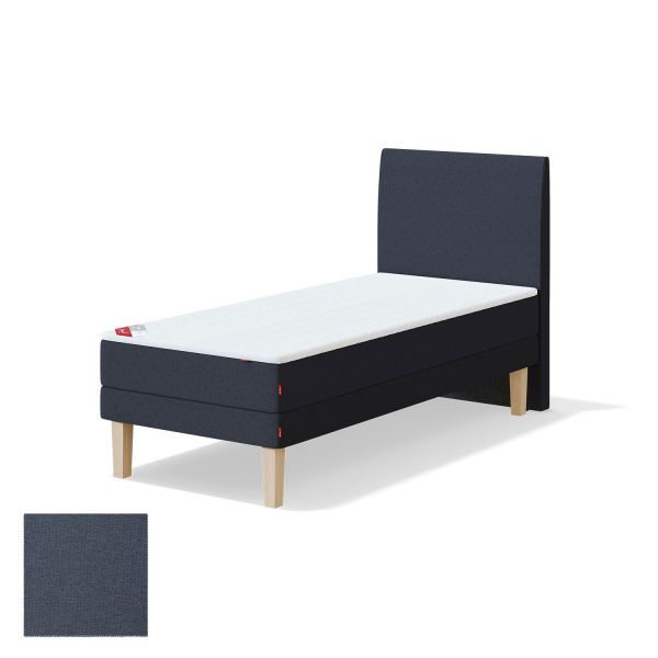 Couch BLUE POCKET 90x200cm, firm, dark blue