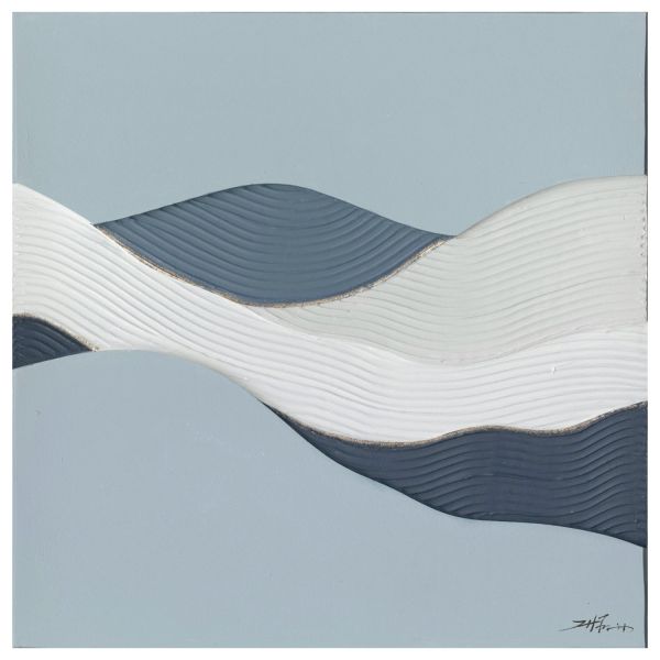 Õlimaal 100x100cm, abstraktne meri