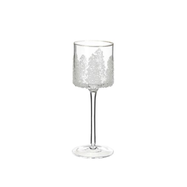 Candle holder FROST D4xH20cm