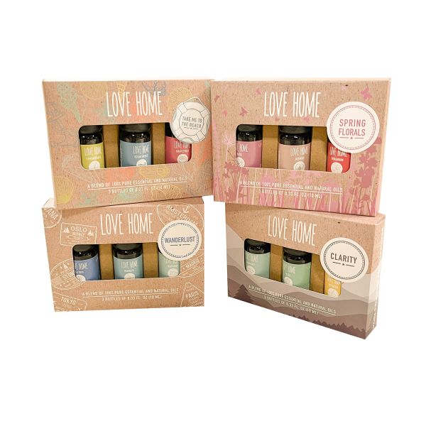 Aroma oils LOVE HOME 3pcs, mix