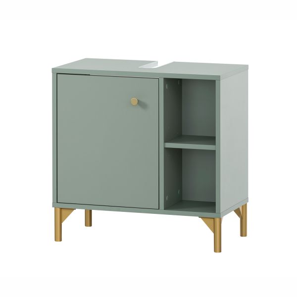 Washbasin cabinet ANDO 60x33,5xH60cm, green
