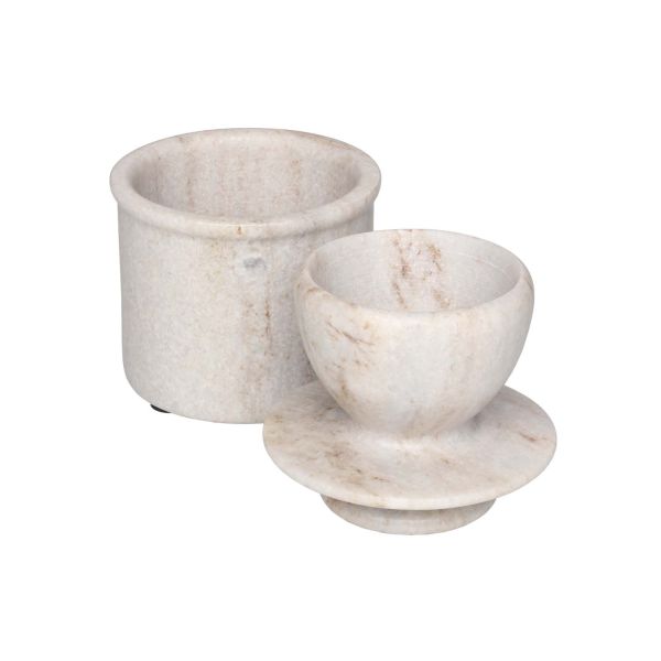 Võihoidja MAKU D10cmxH11cm, marmorbeež