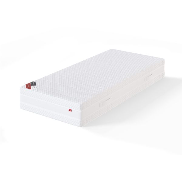 Spring mattress BLACK MULTIPOCKET 90x200cm, soft