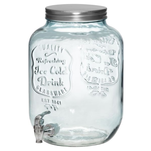 Beverage dispencer 8L, light blue 