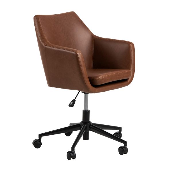 Desk chair NORA brandy