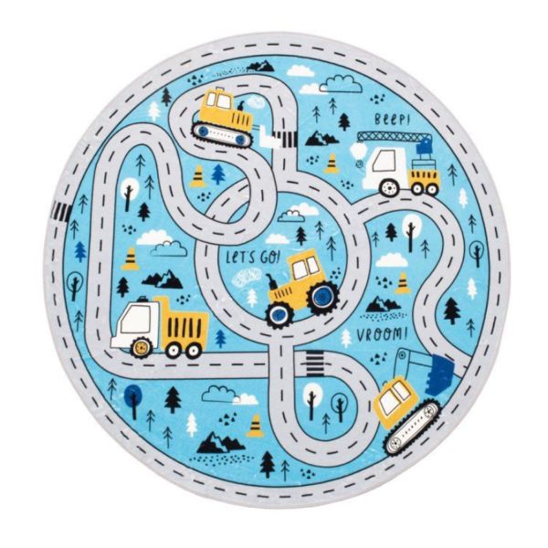 Carpet 4Living ROAD D120cm, blue