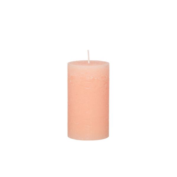 Fanni K Pillar candle Rustic 6,8x12 cm  peach