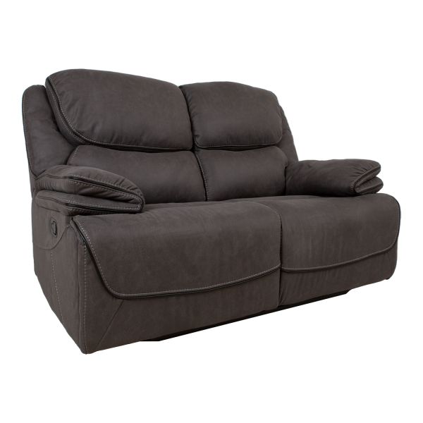 Diivan GORDY 2-kohaline manuaalne recliner, hall