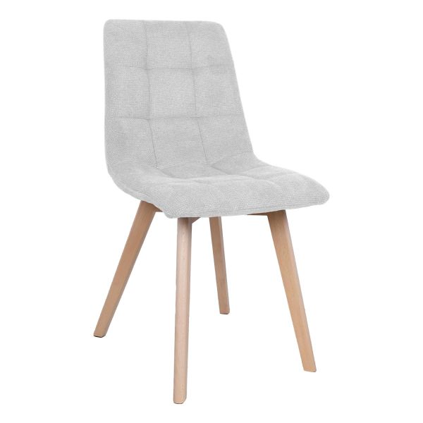 Chair MAKIA greyish white