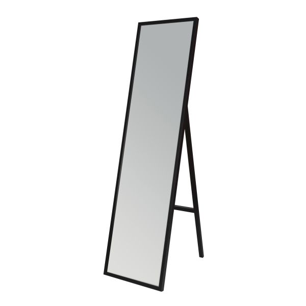Floor mirror ALICE 40x160cm, black