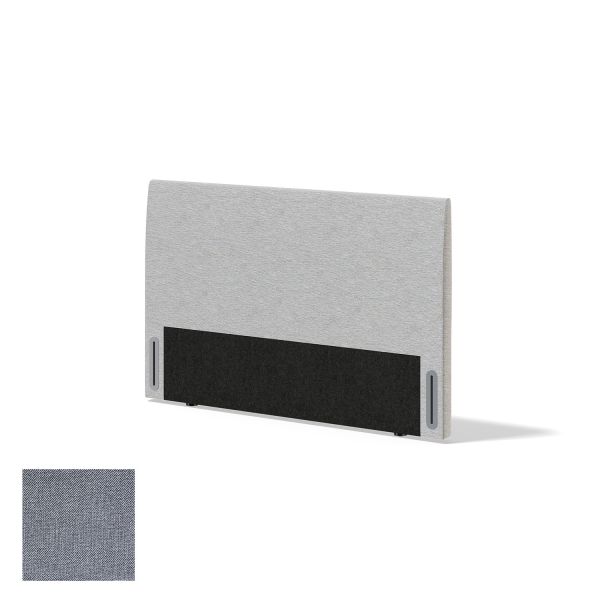 Headboard BLUE H20 LOW AGGE 120cm, light grey