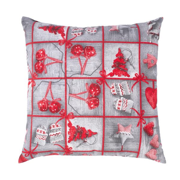 Padi WINTER FLOWERS 45x45cm, südamed