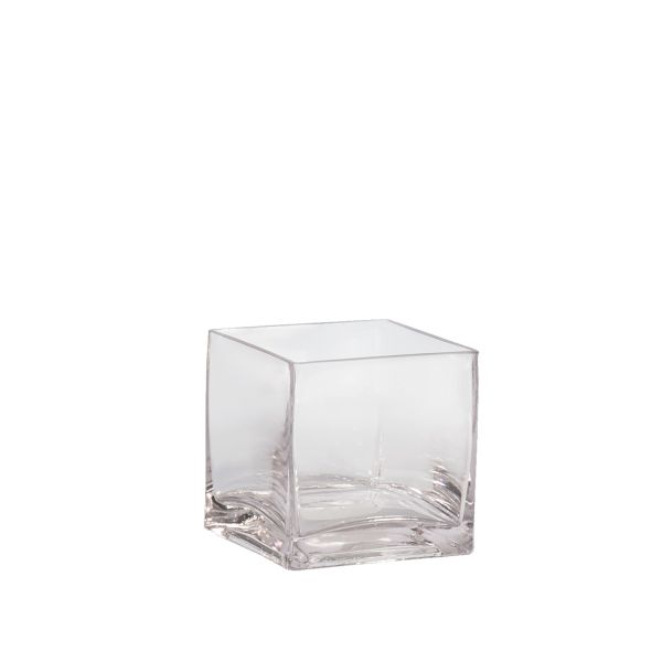 Vase IN HOME 10x10xH10cm, clear glass